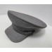 Мужская фуражка с козырьком, серая ткань Kepi015-1