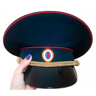 Фуражка Полиции рипстоп с высокой тульей F013-2