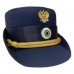 Шляпка женская форменная Суд с синим верхом G053 (Предзаказ)