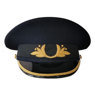 Фуражка Полиции офисная, ручная вышивка OF049