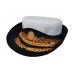 Женская шляпка для парадной формы нового образца, индивидуальный пошив, машинная вышивка F157