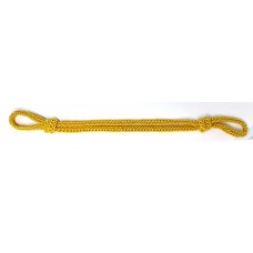 Филигранный шнур золотистый, шелк FR042