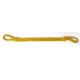 Филигранный шнур золотистый, шелк FR042