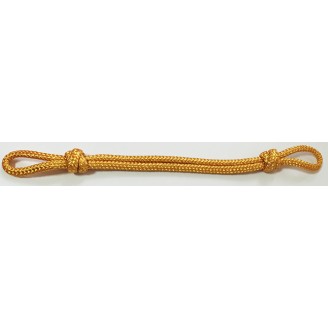 Филигранный шнур золотистый, металлизированная нить FR027