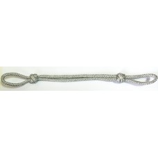 Филигранный шнур серебристый, металлизированная нить FR028