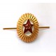 Кокарда звезда серп и молот овал СССР FR015