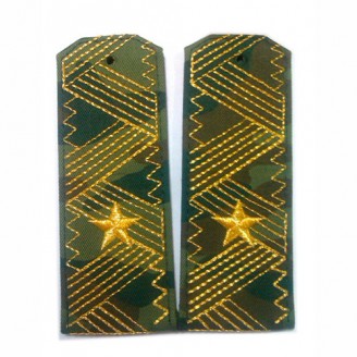 Погоны камуфлированные с машинной вышивкой P028