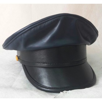 Фуражка кожаная Kepi007