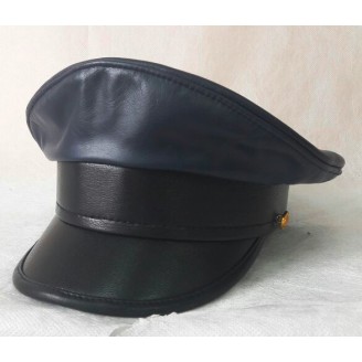 Фуражка кожаная Kepi007