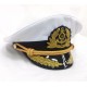 Купить капитанскую фуражку, яхтсменку, белую фуражку капитана онлайн в один клик или заказать пошив.