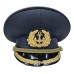 Офицерская фуражка черная с машинной вышивкой кокарды и козырька, индивидуальный заказ