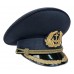 Офицерская фуражка черная с машинной вышивкой кокарды и козырька, индивидуальный заказ