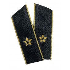 Погоны контр-адмирал ВМФ с ручной вышивкой золотом P204-1