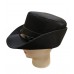 Женская черная форменная шляпа