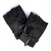 Тактические перчатки черные с пластиковыми накладками в наличии